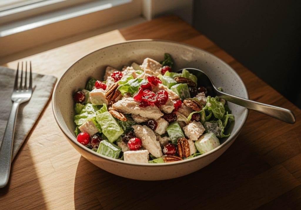 Recipe for Cranberry Pecan Chicken Salad