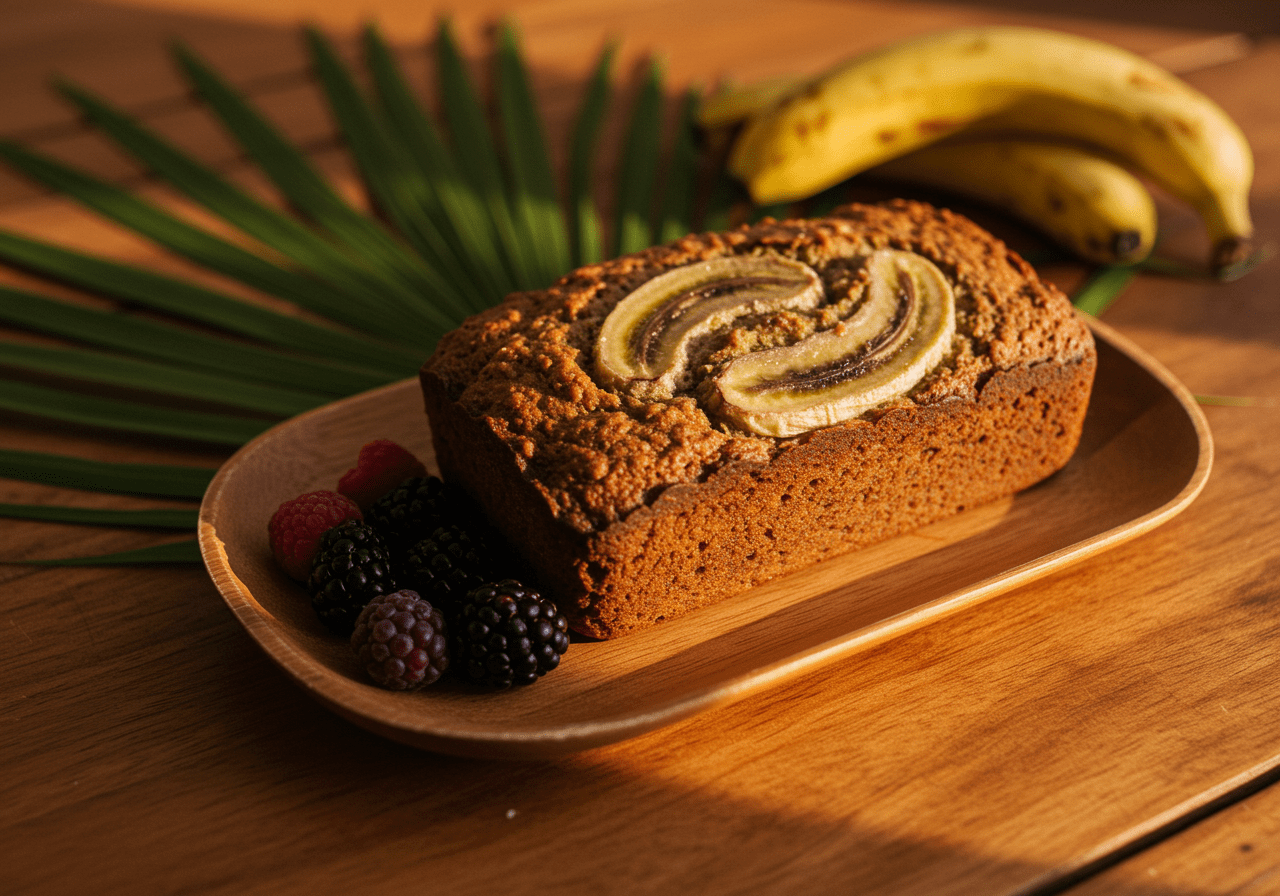 almond flour banana bread