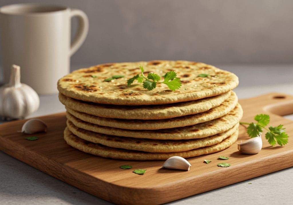 Garlic Naan Bread Recipe