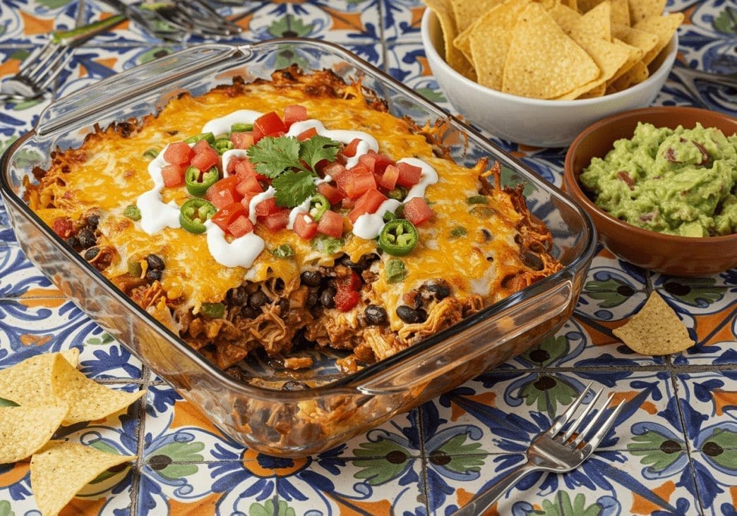 Mexican White Trash Casserole