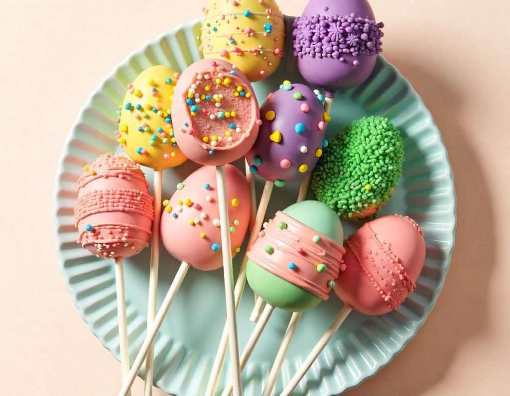 easter cake pops