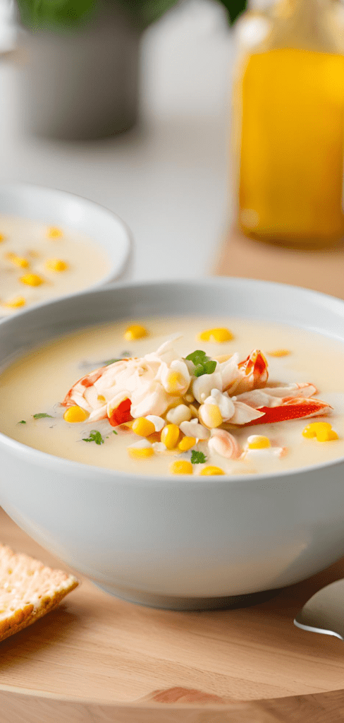 crab and corn crockpot soup