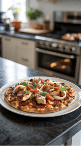 BBQ Chicken Flatbread Pizza