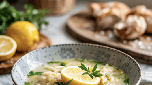 greek lemon soup