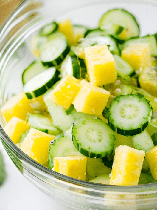 Pineapple & Cucumber Salad