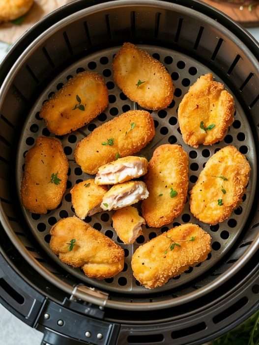 keto airfryer chicken nuggets recipe