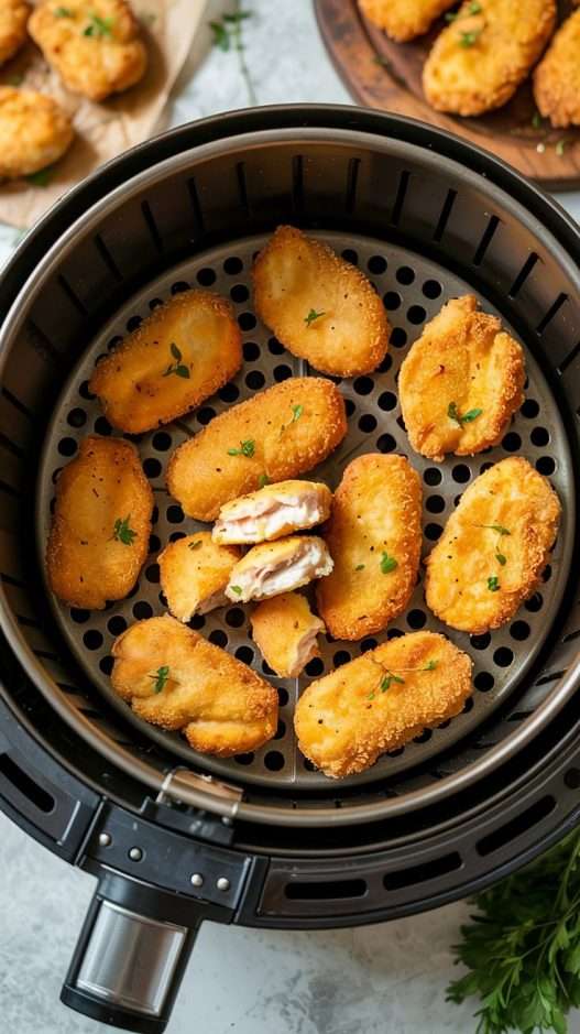 keto airfryer chicken nuggets recipe