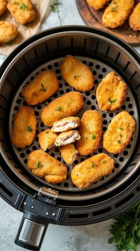 keto airfryer chicken nuggets recipe