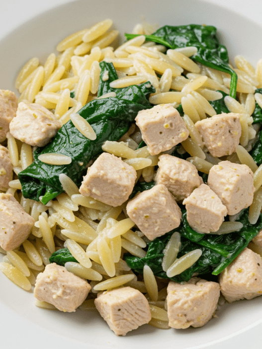 Tuscan Chicken Orzo