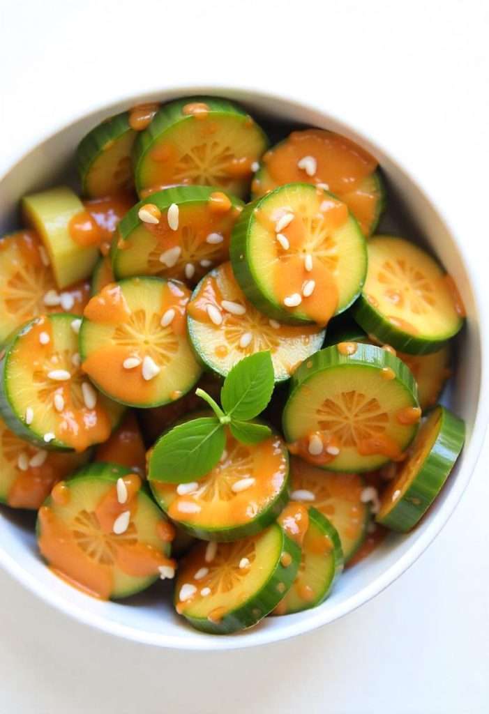 peanut butter cucumber salad