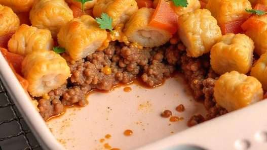 hamburger tater tot casserole recipe