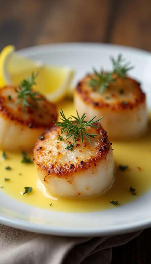 Lemon Butter Scallops
