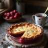 Rhubarb Cherry Pie