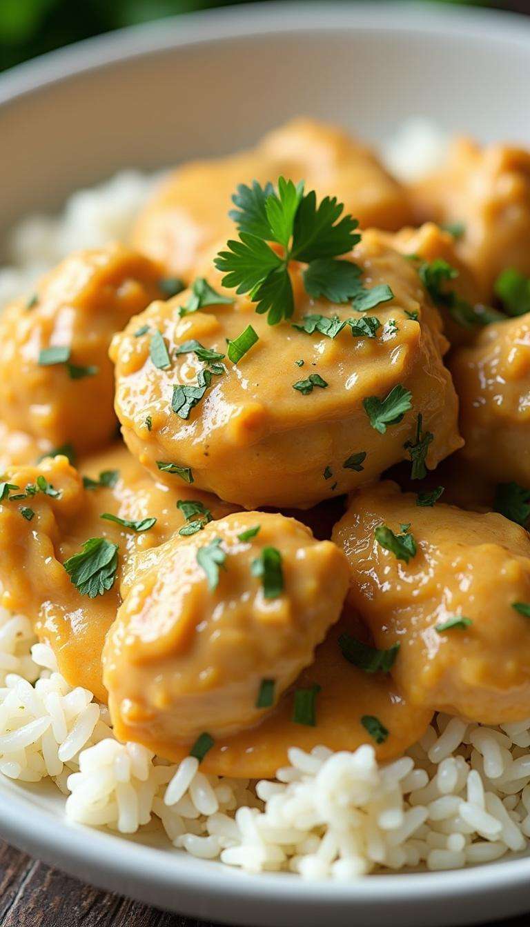 Creamy Garlic Chicken recipe