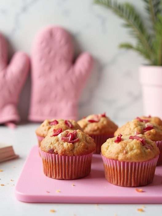 Rhubarb Muffins Recipe
