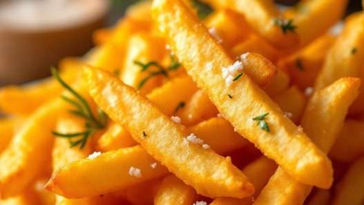 Air Fryer Crispy Homemade French Fries