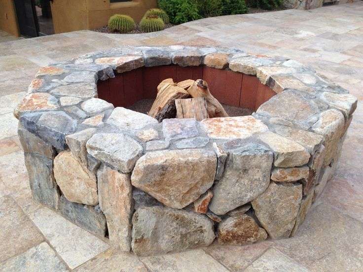 Octogon firepit