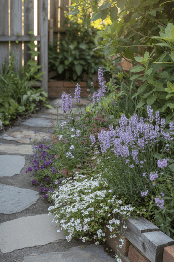 corner bed flower bed ideas