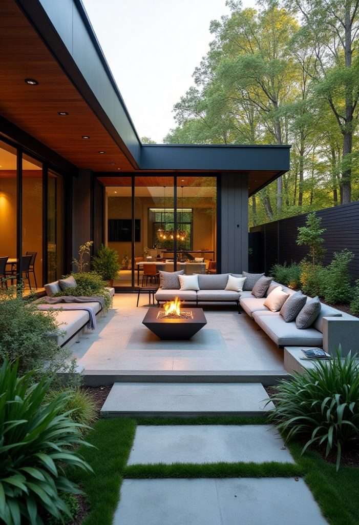 threshold transition from indoor to outdoor living