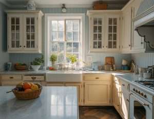 vintage country kitchen