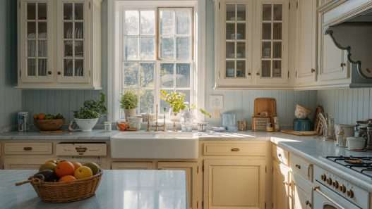 vintage country kitchen