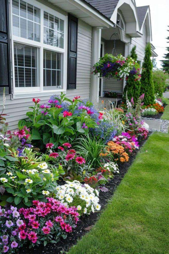 porch Flower Bed Ideas
