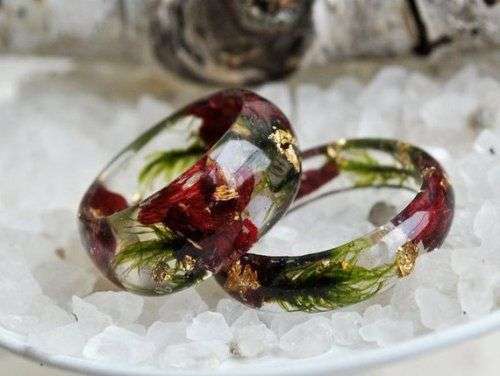 resin wedding ring ideas