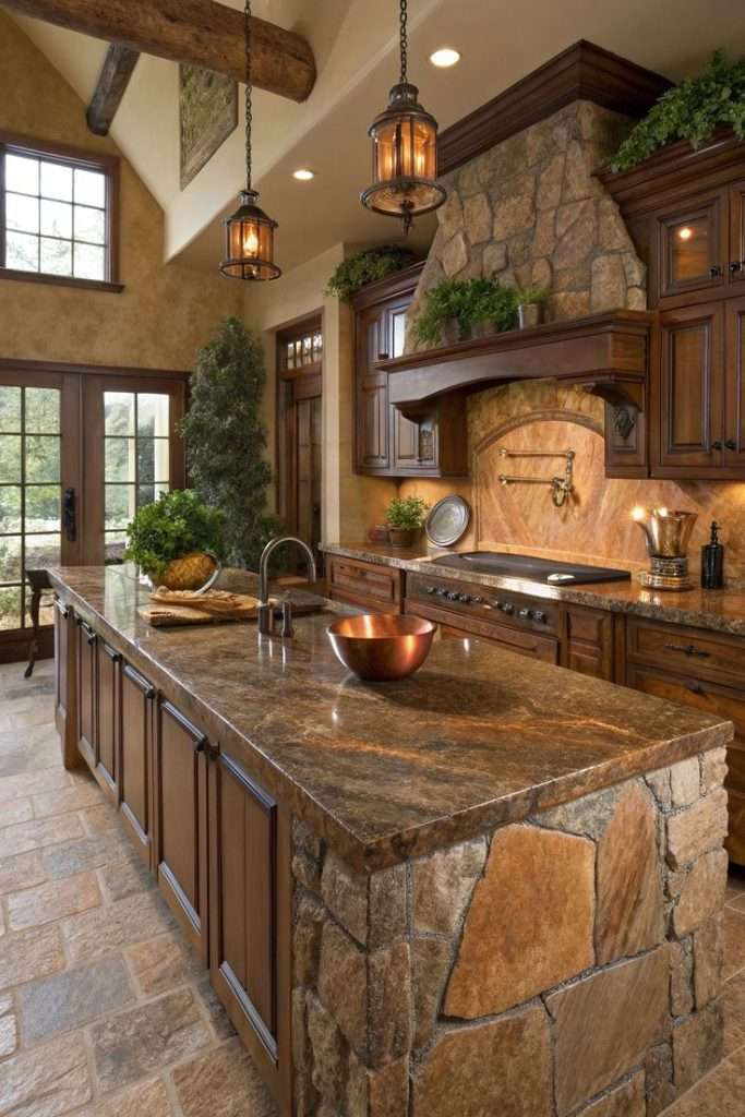 Stone kitchen Countertops