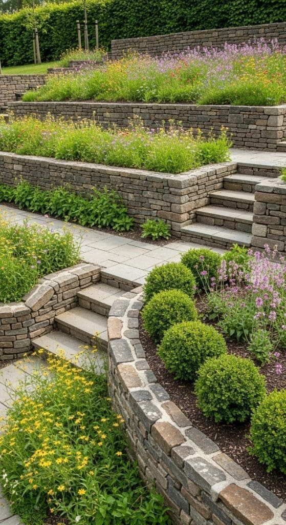 hardscape softscape Landscaping Retaining Walls