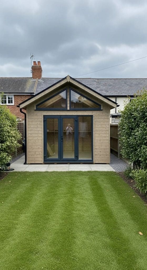 gabled roof cottage Garden Shed Ideas for artists