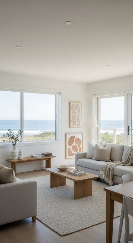 Minimalist design living room