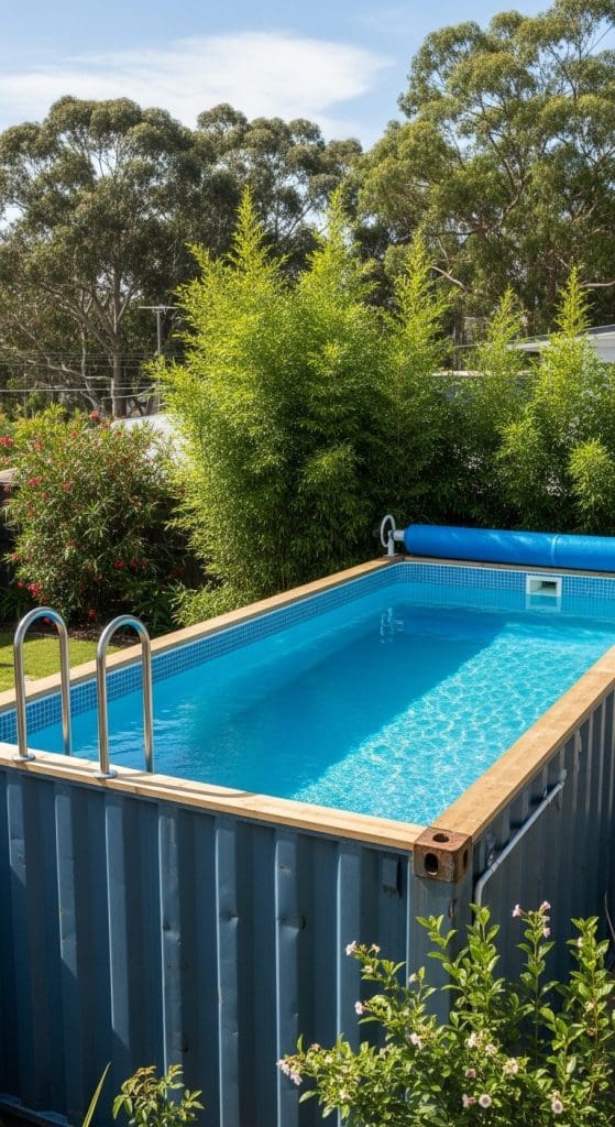 shipping container pool
