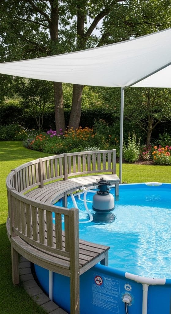 upgraded kiddie pool swimming pool