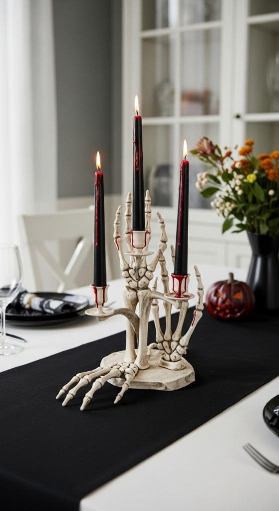 skeleton hands