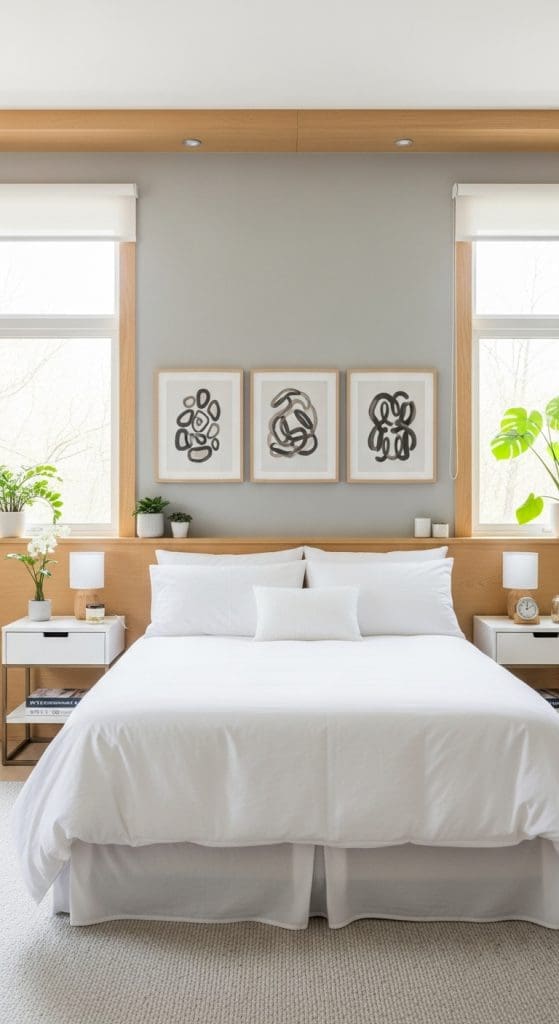 symmetry style bedroom