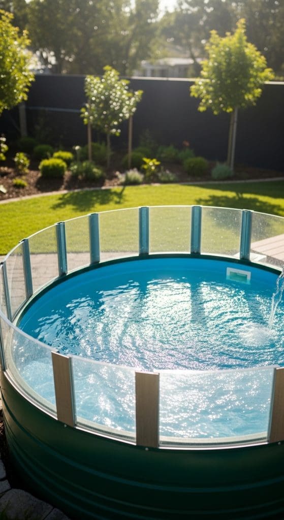 plexiglass Homemade Swimming Pool Ideas