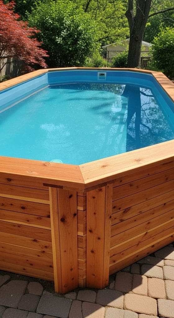 hot tub style swimming pool