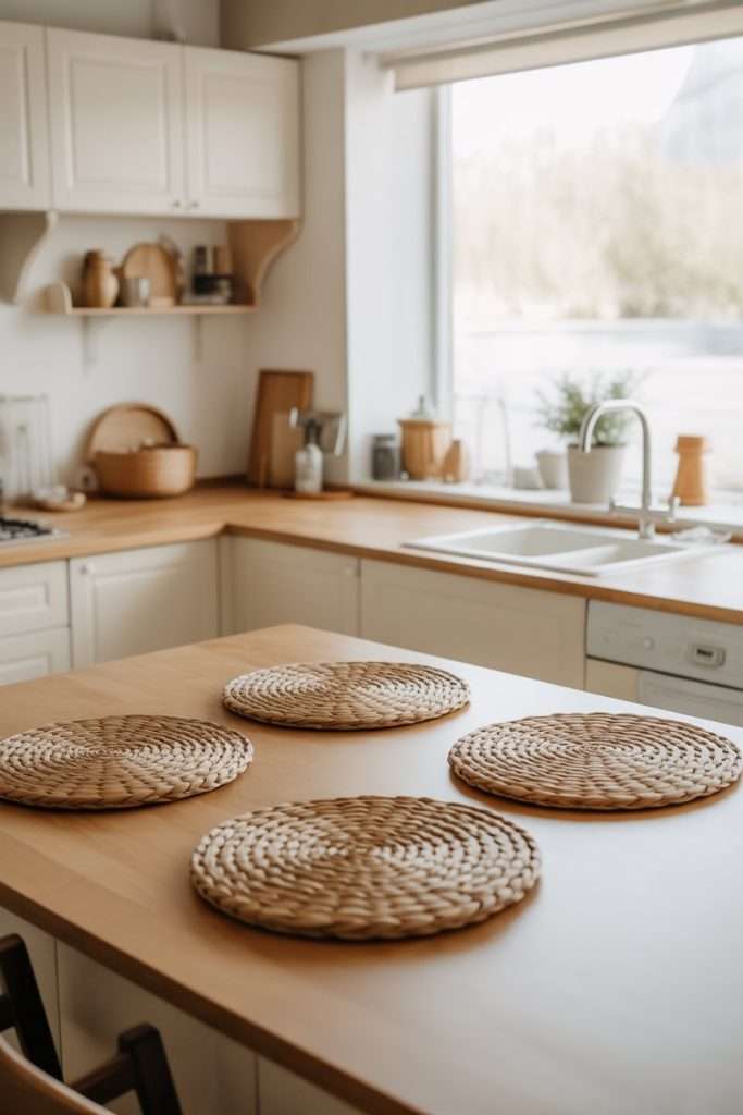 woven placemats