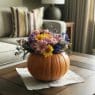 pumpkin floral display