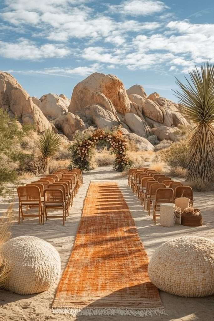 desert wedding venue