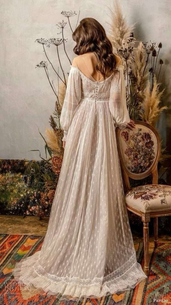 vintage style wedding dress