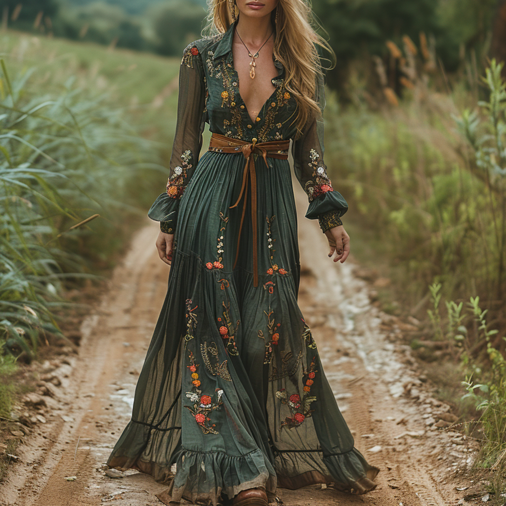 nature inspired bridesmaid dresses for earthy wedding ideas