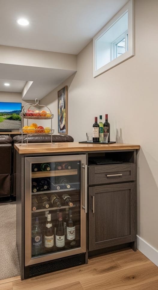 20 Cozy Basement TV Rooms Ideas