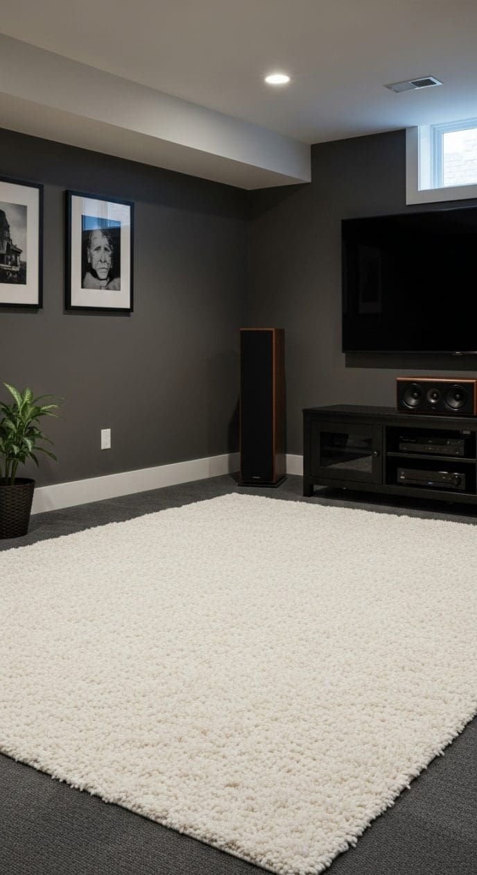 20 Cozy Basement TV Rooms Ideas
