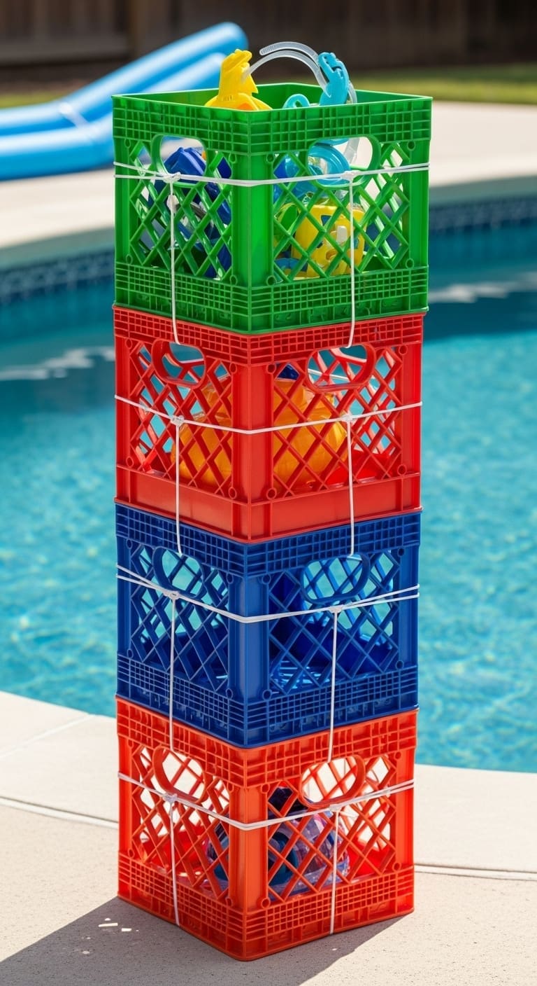 Pool Float Storage Ideas 20 Ideas You Can DIY