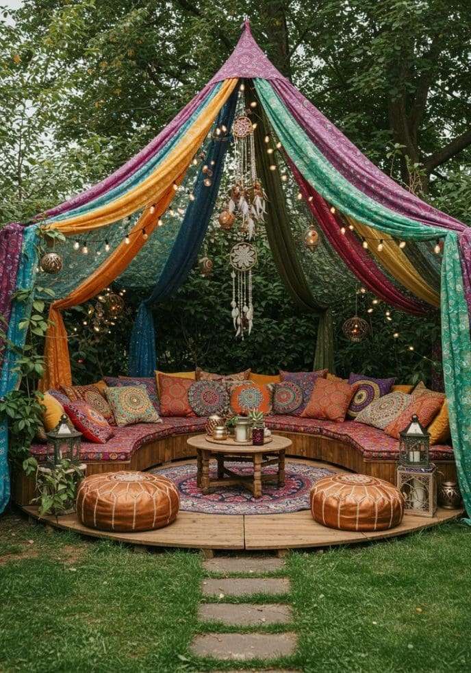 30 Magical Hippie Garden Ideas