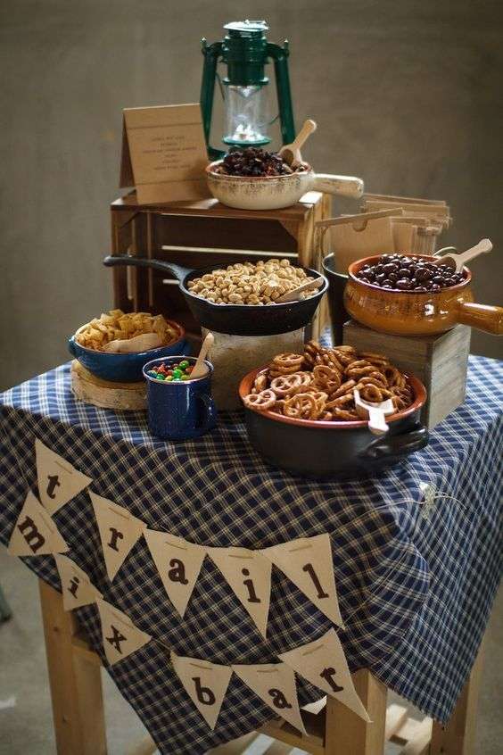 trail mix idea for wedding