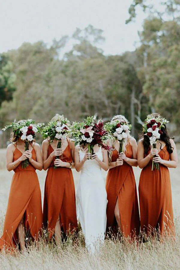 wrap around bridesmaid dresses