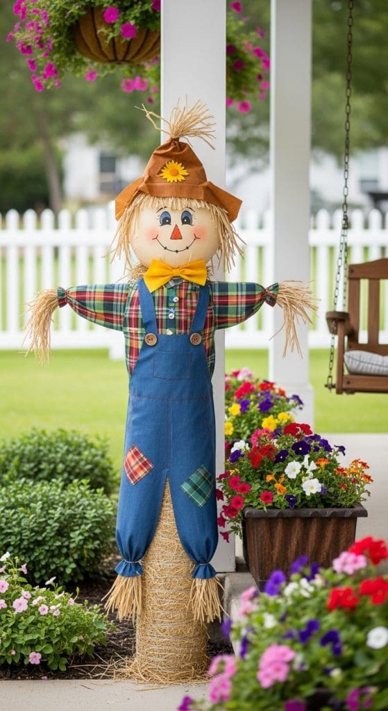 haybale scarecrow ideas