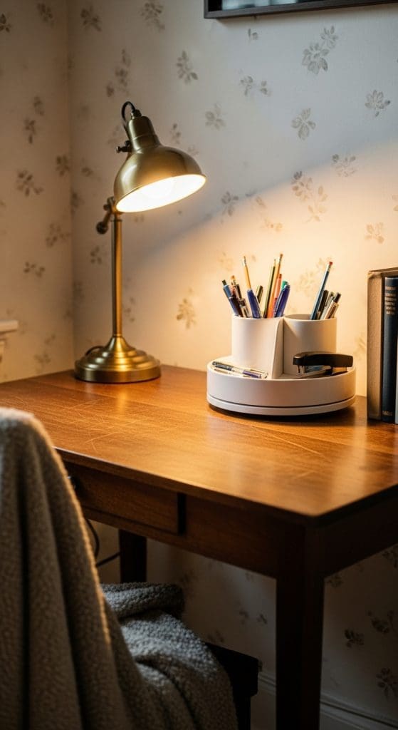 rotating desk organizer